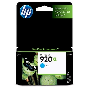 muc in hp 920xl cyan officejet ink cartridge cd972aa